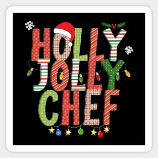 Holly Jolly Chef Sticker